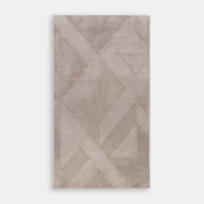 POMPEI Dywan ze wzorem geometrycznym beżowy 80x150 cm