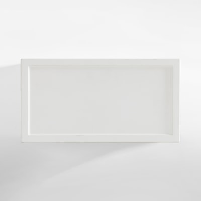 Blenda AVOLA 40x21 cm folia biały mat