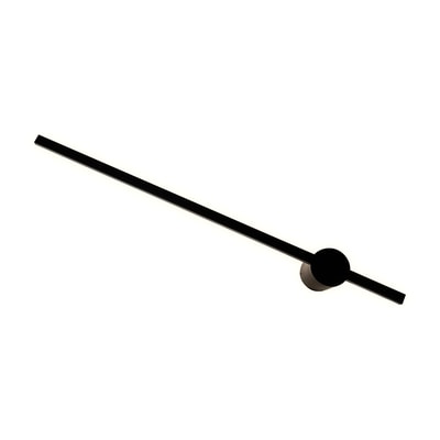 Kinkiet LED 8W czarny TROY 60 cm