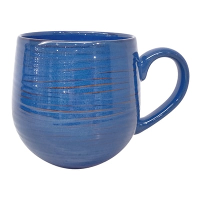 Kubek ceramiczny niebieski 470 ml