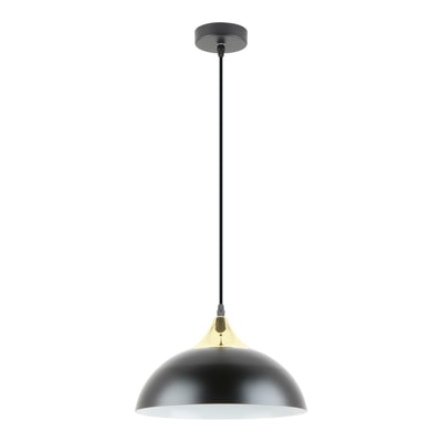 Lampa wisząca loftowa czarno-złota SARDA