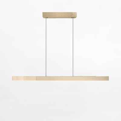 Lampa wisząca LED rozsuwana szczotkowana stal PURE MOTO RISE