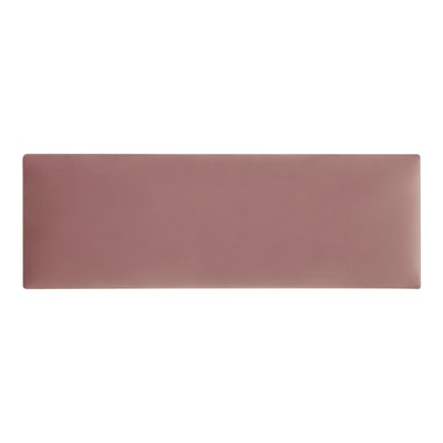 Panel tapicerowany FIBI PROSTOKĄT 45x15, różowy