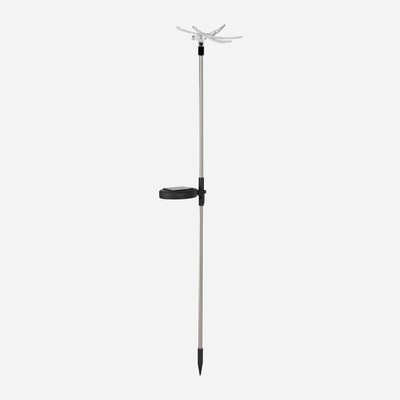 Lampa outdoorowa solarna LED IP44 srebrna WAŻKA