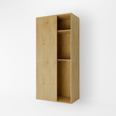 Korpus QUBIK słupek narożny 100x214,6 dębowy