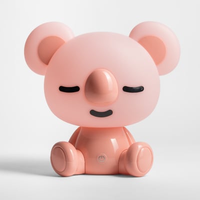 Lampka nocna LED różowa KOALA