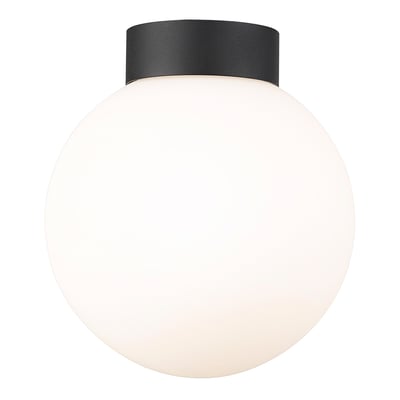 Lampa sufitowa kula czarna ARCTURUS