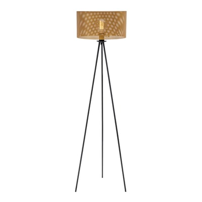 Lampa stojąca do salonu złota GALAXY