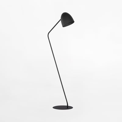 Lampa podłogowa czarna SOHO