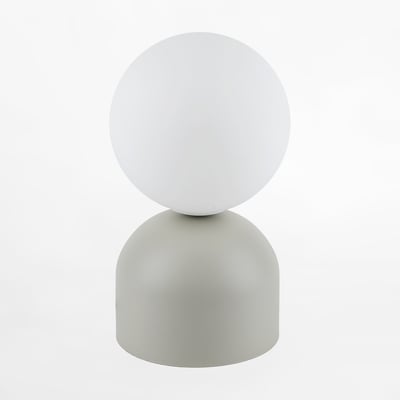 Lampa stołowa beżowa podstawa MIKI