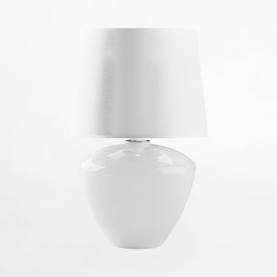 Lampka nocna biała FIORD