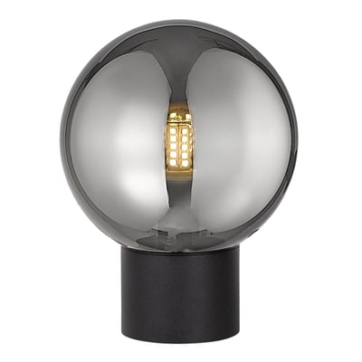 Lampa stołowa kula czarna ARCTURUS