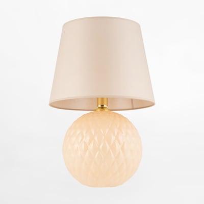 Lampa stołowa ecru SANTANA