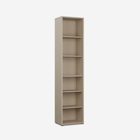 Regał wysoki, wąski ALICE SPRINGS taupe