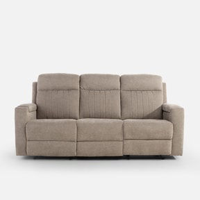 Sofa z funkcją relaks beżowa ZAVIT