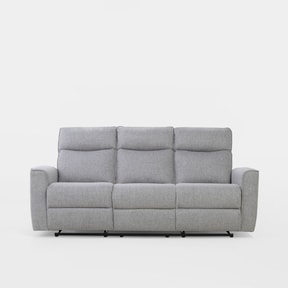 Sofa 3-osobowa z funkcją relaks ZIRDELLO szara