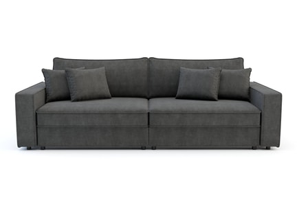 Sofa rozkładana 4-osobowa MARKOS szara