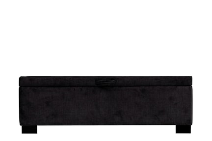Rama łóżka czarna MONA KP 90x200 cm