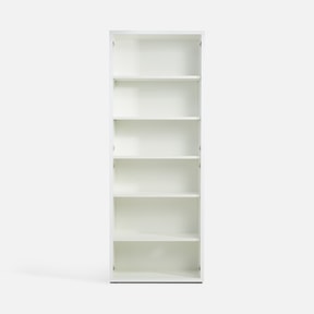 Biblioteczka DISEGNO WHITE OFFICE wysoka biały połysk