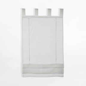 Roleta rzymska biała WOAL 90x140 cm