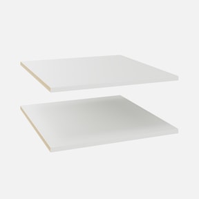 Komplet 2 półek białych do szafy ADBOX 50 cm