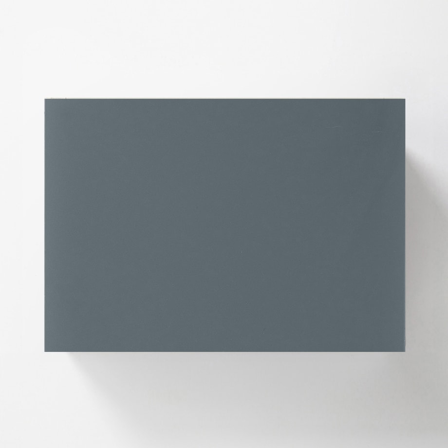 Blenda mat blue metalic 30x21 cm MADERA