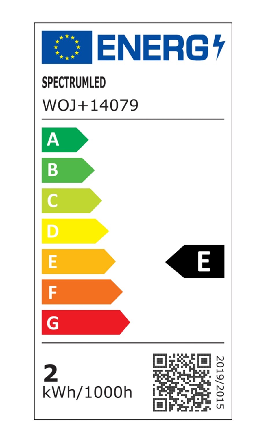 Żarówka LED E27 2W barwa ciepła ST64 COG WW RETROSHINE SPECTRUM