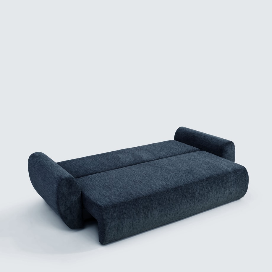 Sofa 3-osobowa DOLLY granatowa