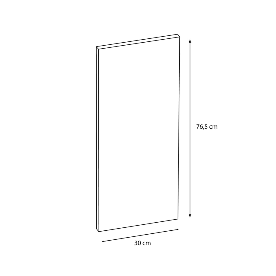Front drzwi granatowy 30x76,5 cm MADERA
