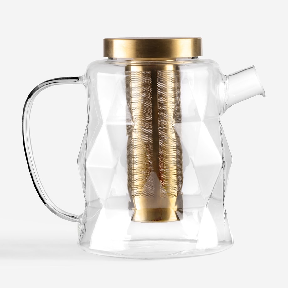 Zaparzacz do herbaty 1,3 l GEO GOLD