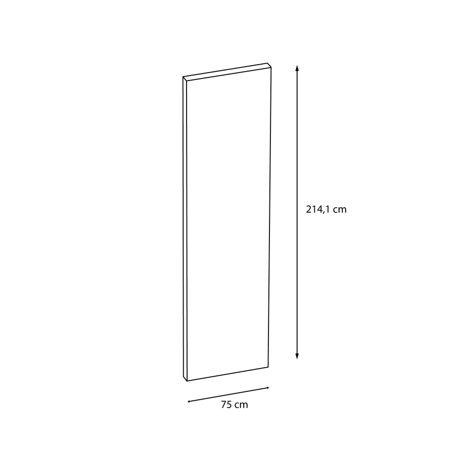 Front drzwi granatowy 75x214,1 cm MADERA
