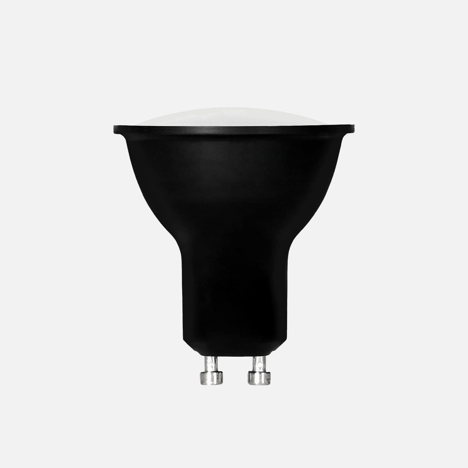 Żarówka LED ORO-GU10-TOTO-BLACK-6,5W-DW barwa neutralna