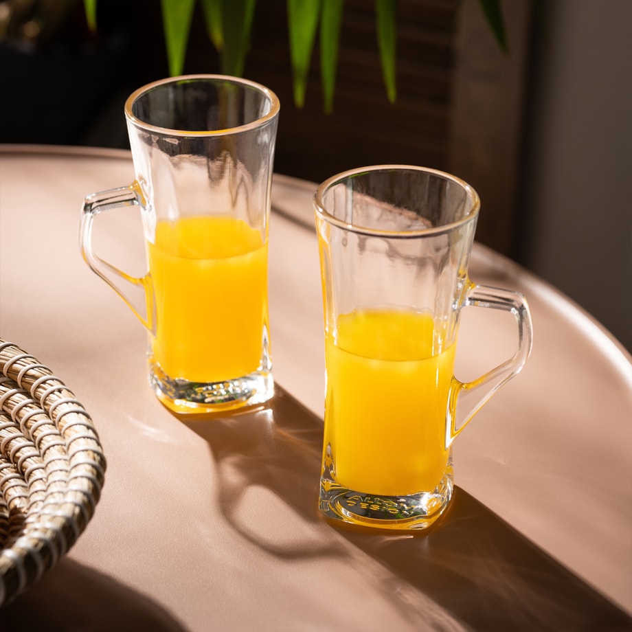 Kubek szklany wysoki GEO 330 ml