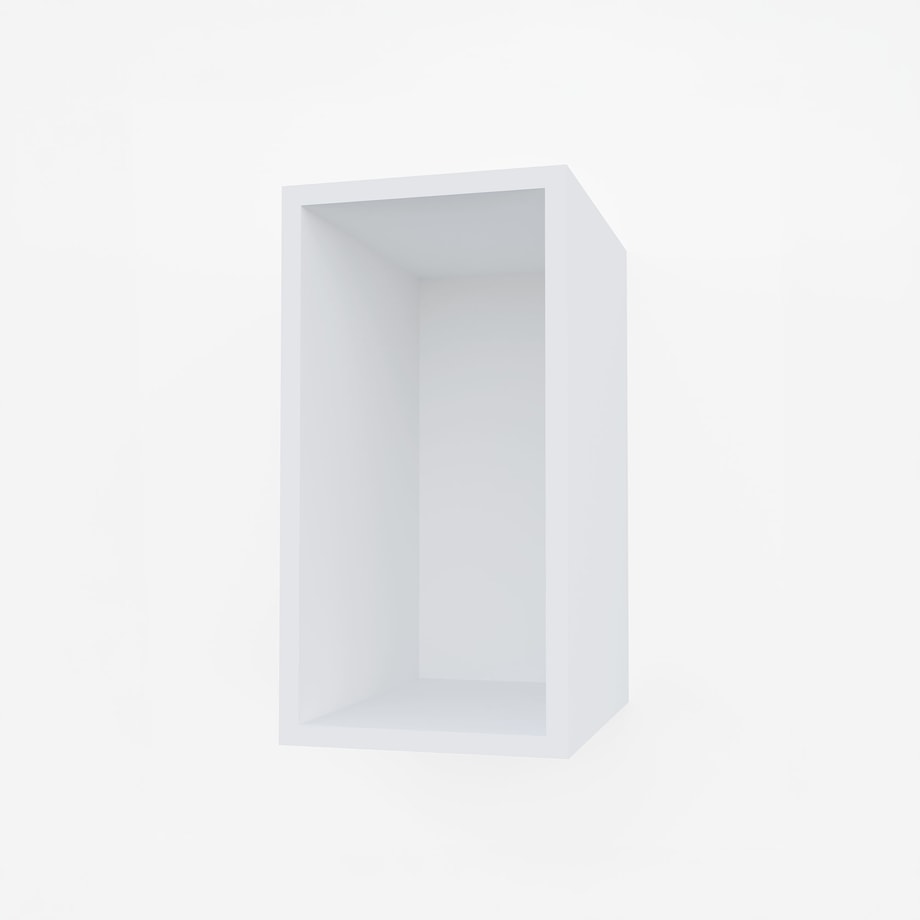 ADBOX II korpus nadstawny szafy 25x48x35 cm biały