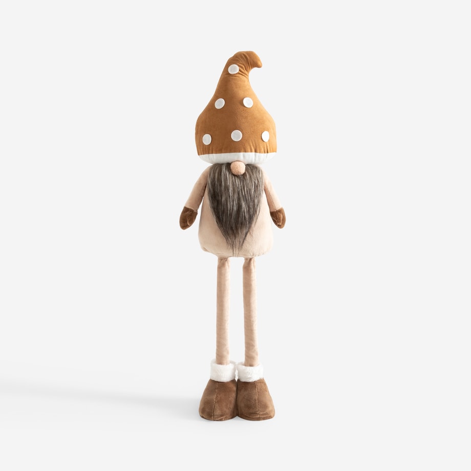 Figurka SKRZAT jesienny grzybek brązowy 55-82 cm