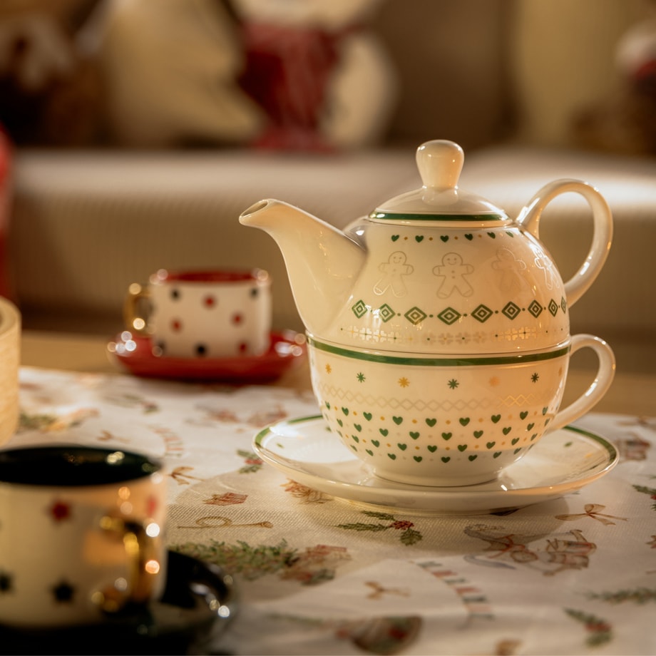 Świąteczny zestaw do herbaty TEA FOR ONE