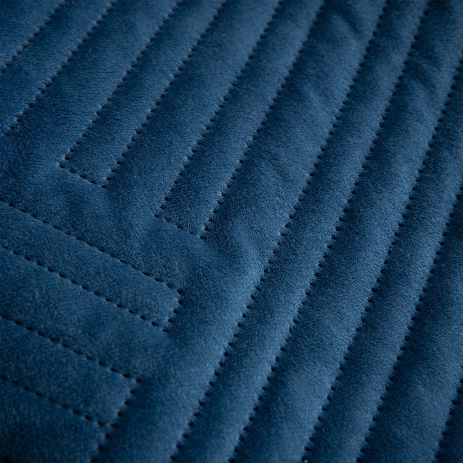 Narzuta granatowa 180x200 cm SENSO