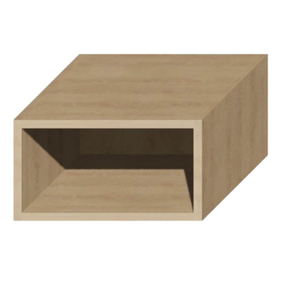 Korpus nadstawny QUBIK 40x21,5 dębowy