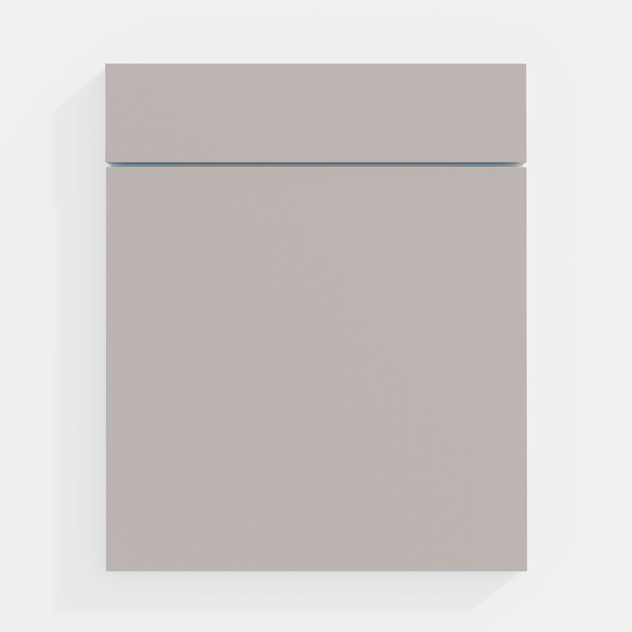 SALVINA komplet 2 frontów do szafki z szufladą L/P clay grey 60 cm