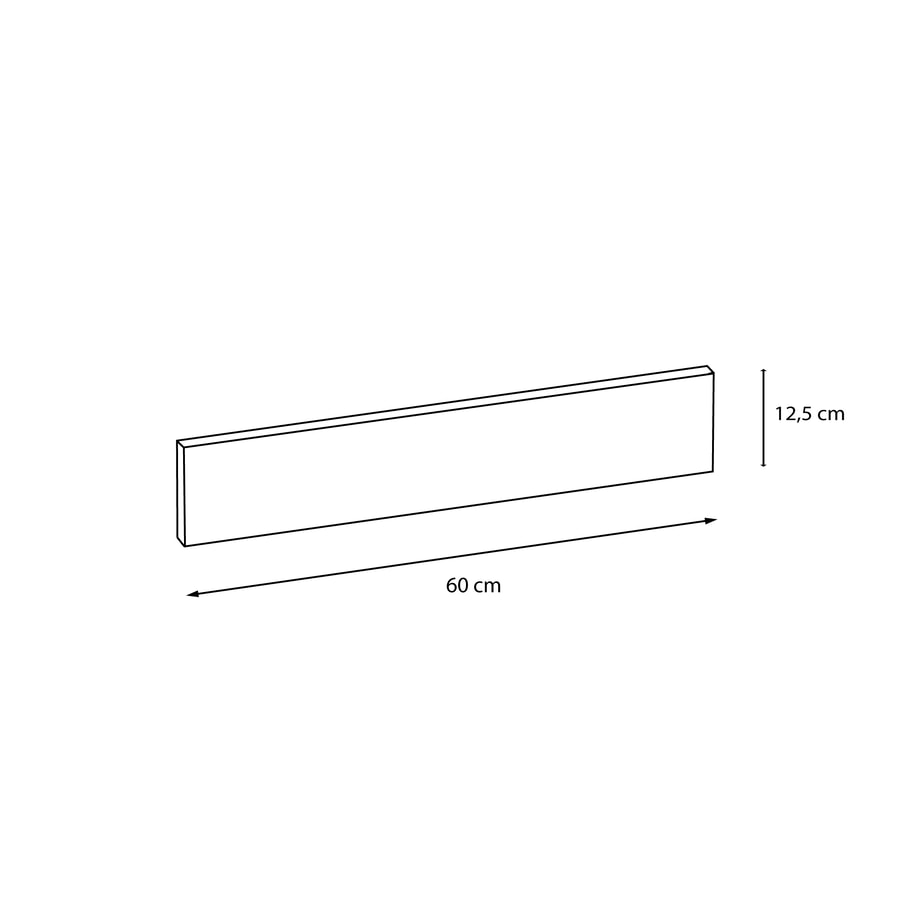 Front szuflady granatowy 60x12,5 cm MADERA