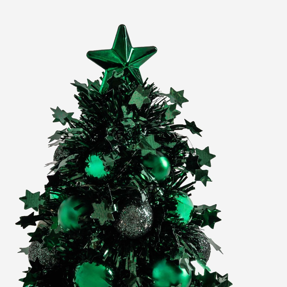 Choinka ozdobna zielona 20,5 cm