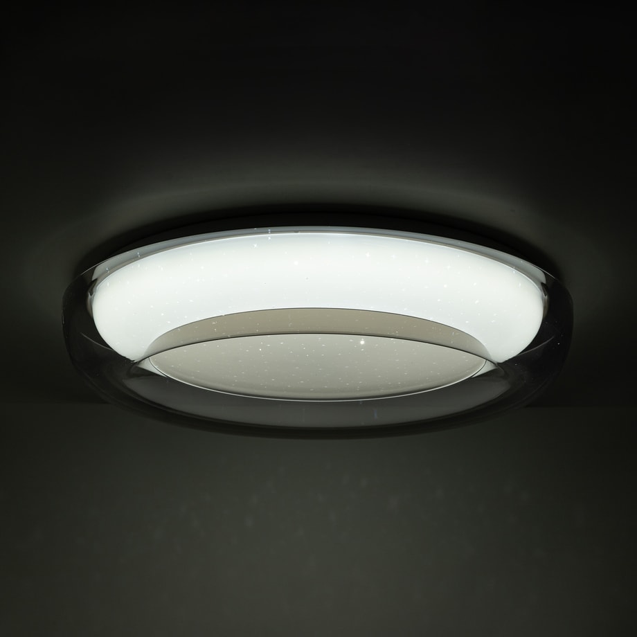 Lampa sufitowa LED RGB okrągła CANDORA z pilotem