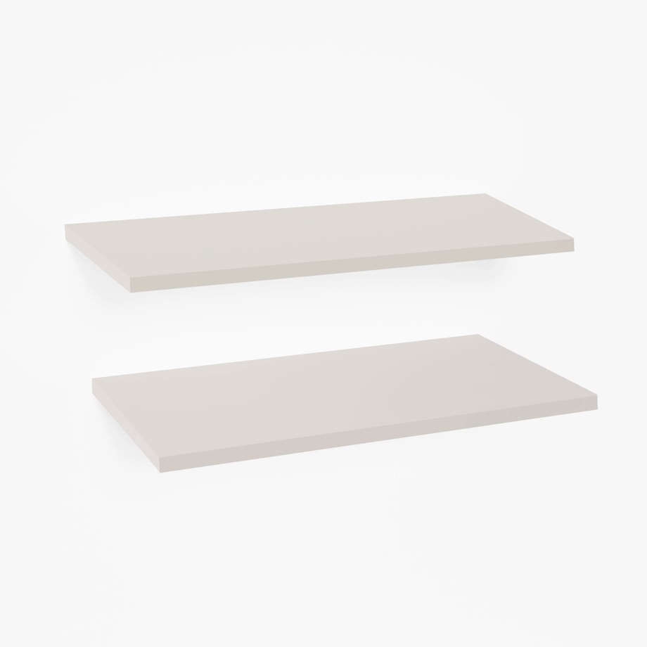 Komplet 2 półek kaszmir 98,2x51,9 cm INNER II