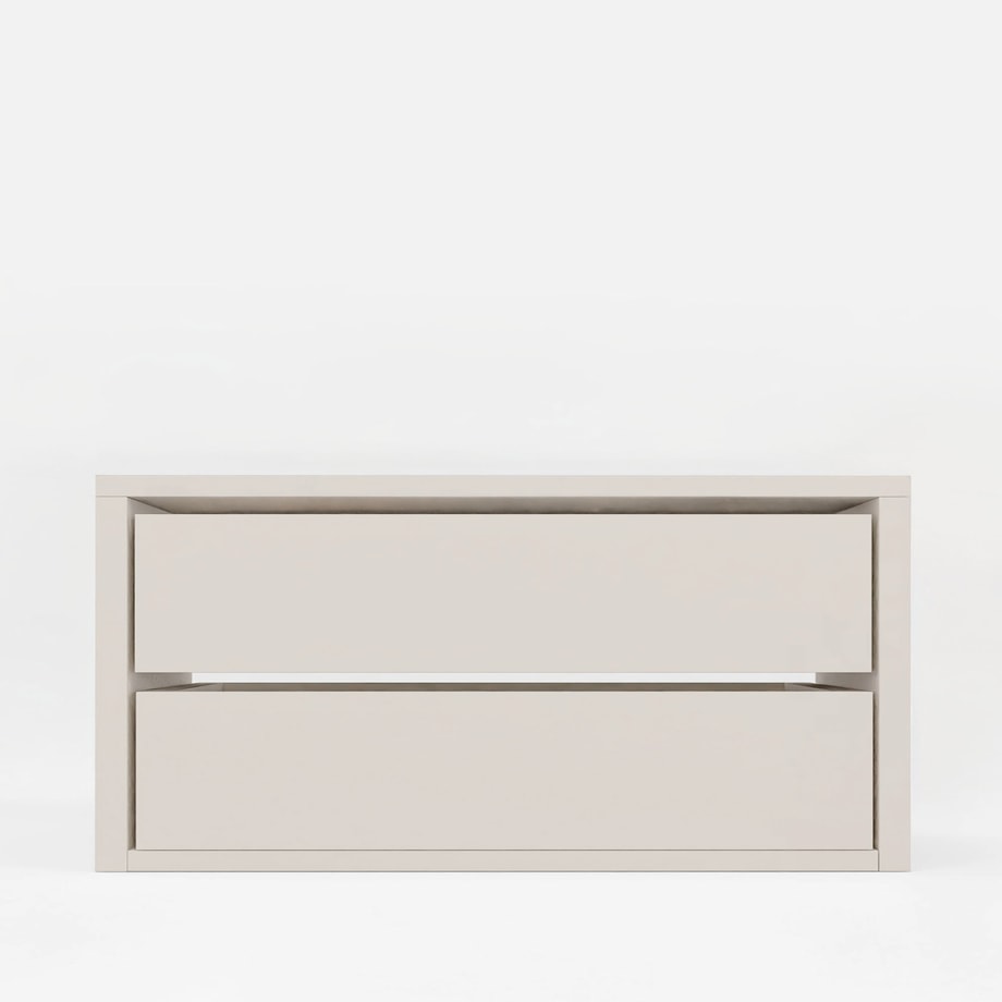 Komoda do szafy 2 szuflady BASIC kaszmir 96,4 cm INNER II