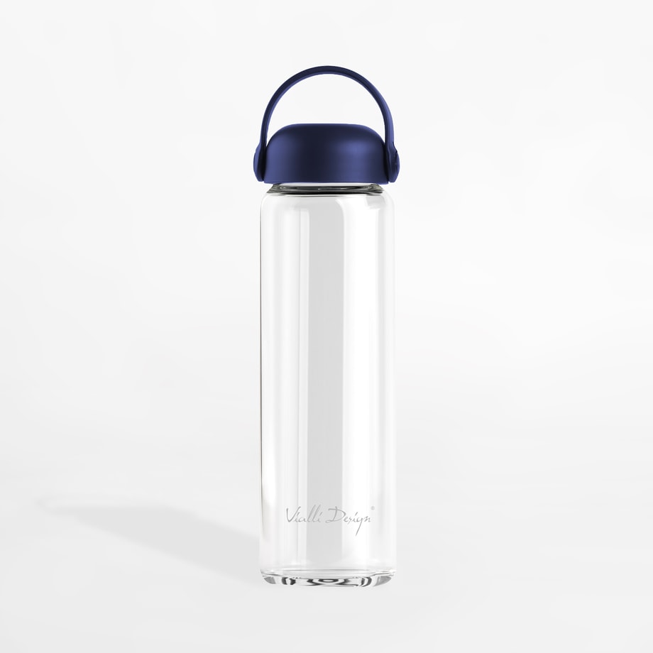 Butelka na wodę granatowa FUORI 540 ml