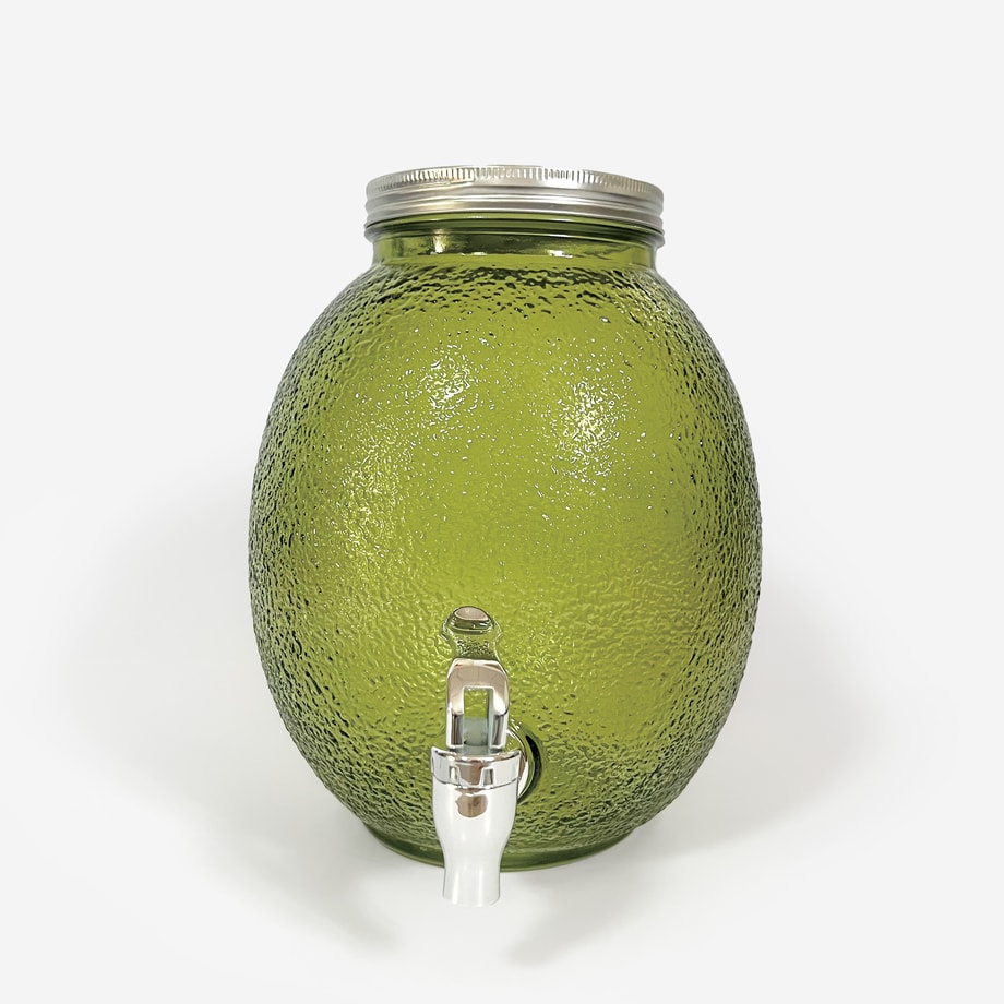 Słój do zimnych napojów z kranikiem LIMONKA 4 l