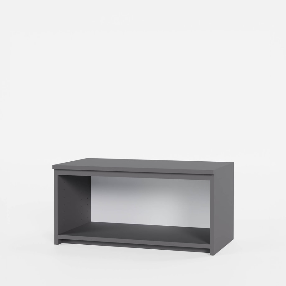 Siedzisko ADBOX II 75x37x40 cm szare