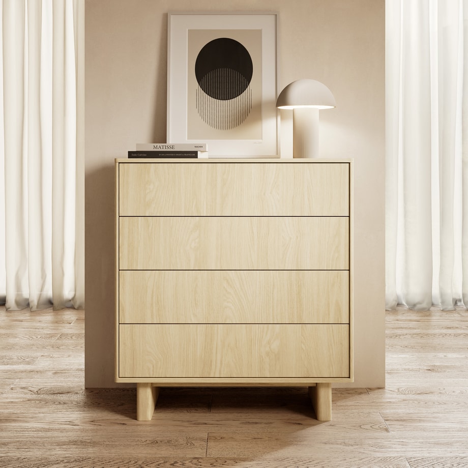 Komoda z 4 szufladami szer. 93 cm NABU