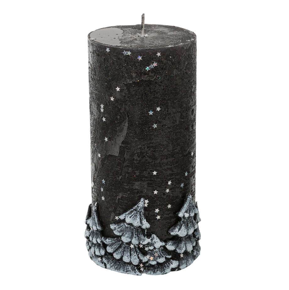 Świeca walec glamour LAS 14 cm