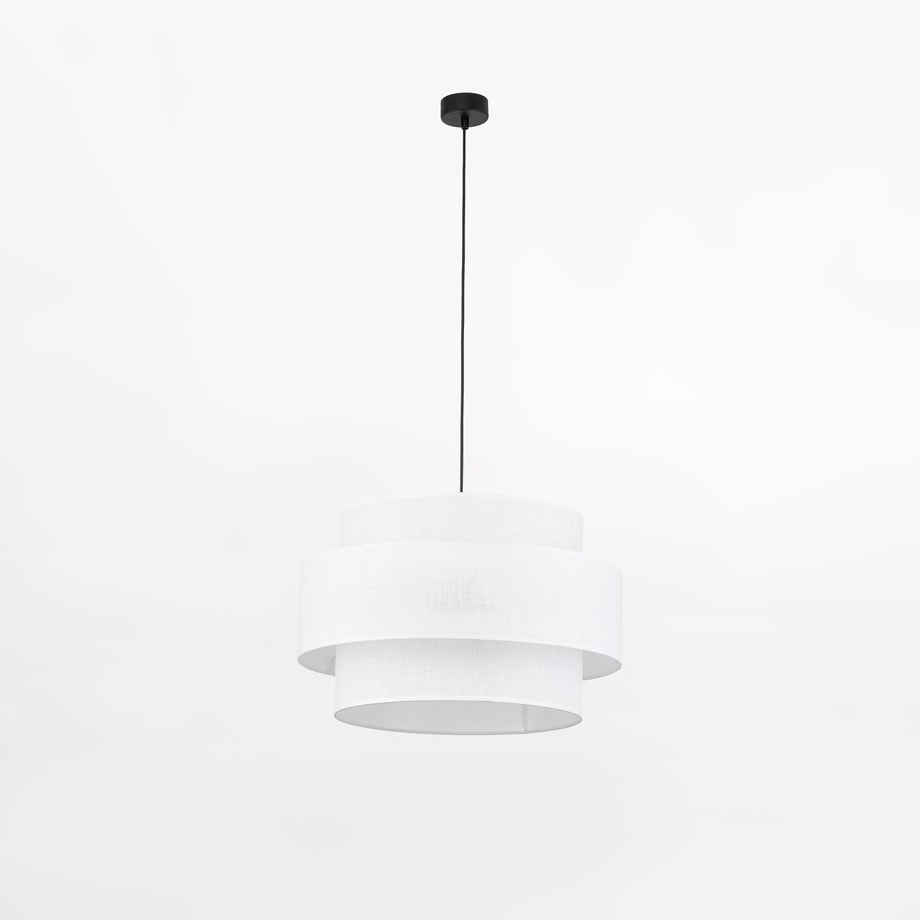 Lampa wisząca biała CALISTO 50 cm